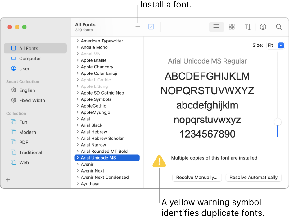install font for all aplications mac